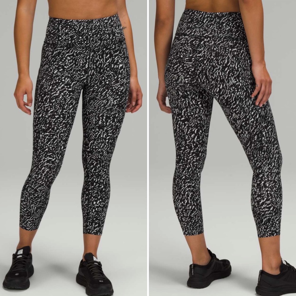 Lululemon Fast And Free High Rise Crop 23”